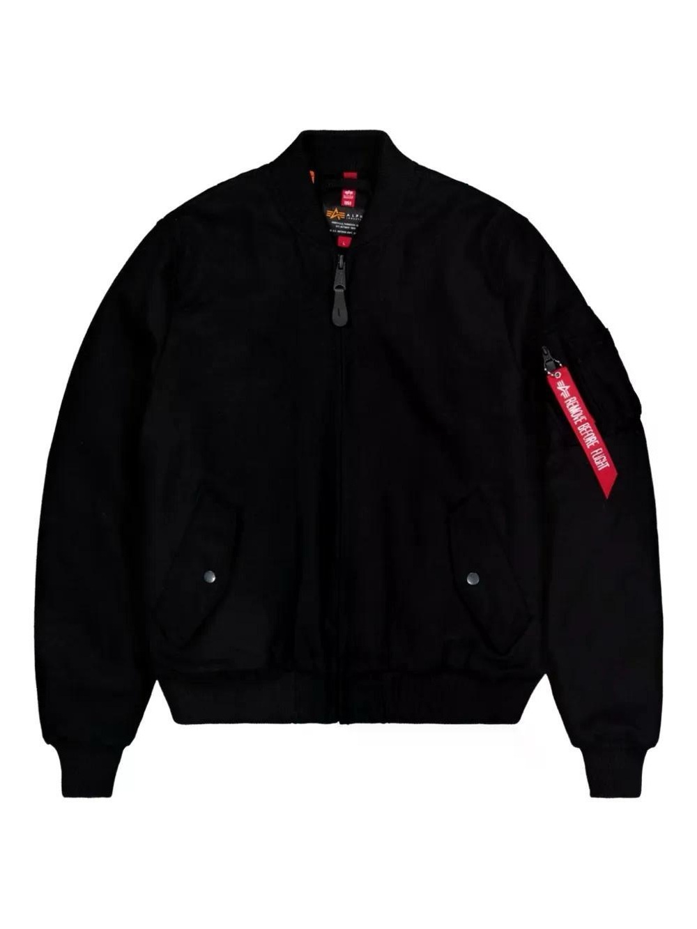 Alpha Industries Ma-1 Bomber Jacket Black